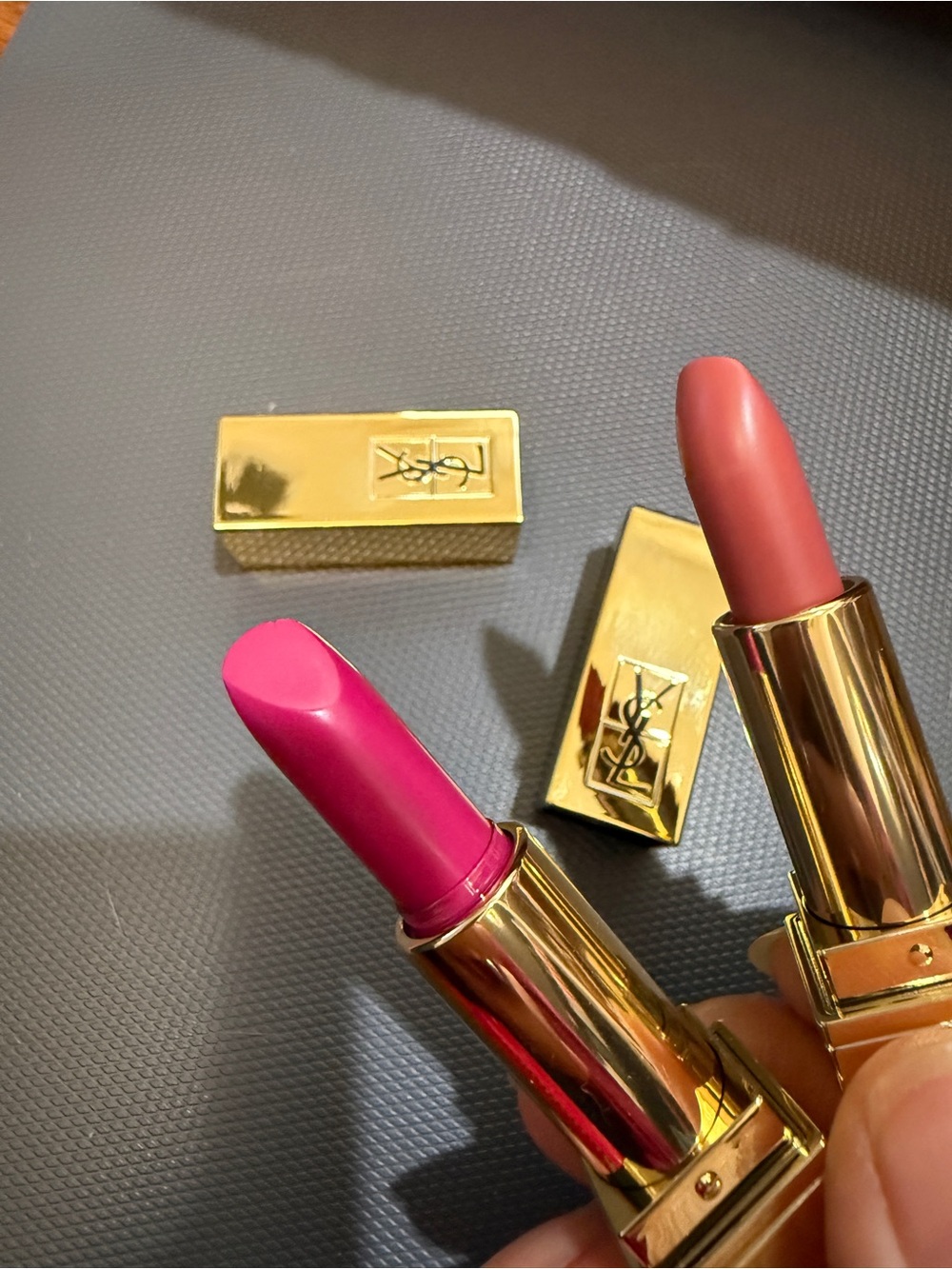 2 Yves Saint Laurent Mini Lipstick #70，#19 - Picture 4 of 5